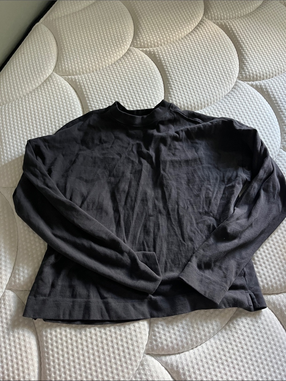 AYR black long sleeve tee